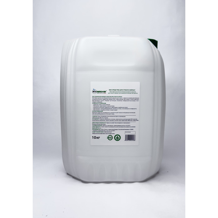 Эко техническое моющее средство для стекол и зеркал 10кг.  ECOREMOVER