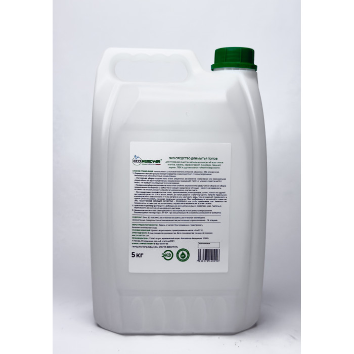 Эко техническое моющее средство для полов 5кг.  ECOREMOVER